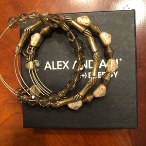 Alex and Ani Bracelet Set